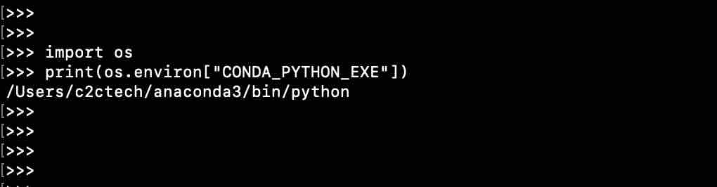 Print Environment Variables using Python Code
